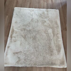 Plush Cream Area Rug
